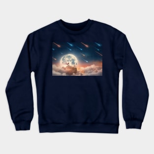 night hero Crewneck Sweatshirt